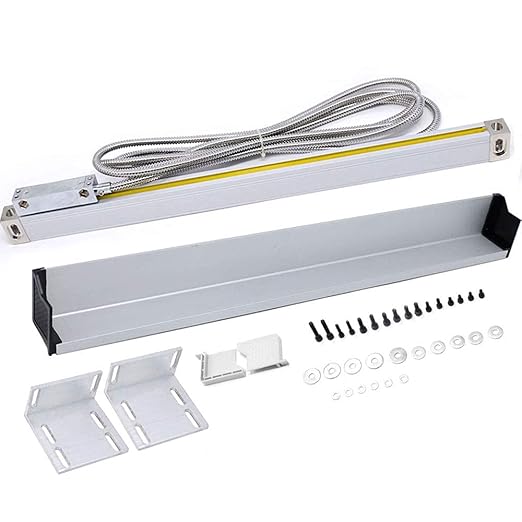 TOAUTO Digital Readout 2 Axis 3 Axis DRO Display Linear Scale 250mm 10"