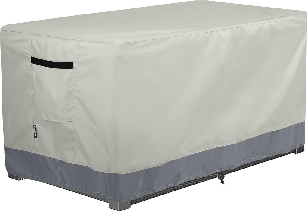 Patio Deck Box Cover Waterproof, 52L x 28W x 26H inch