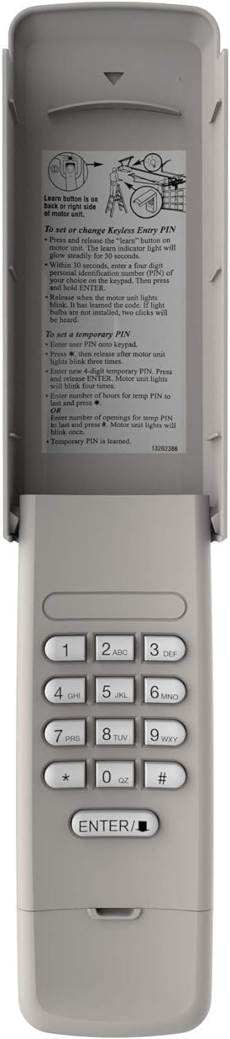 Sears Craftman Keyless Entry Keypad Model 41A6147-10