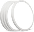 SunRider 4-Pack LED Flush Mount Ceiling Light Fixture, 6000K Cool White