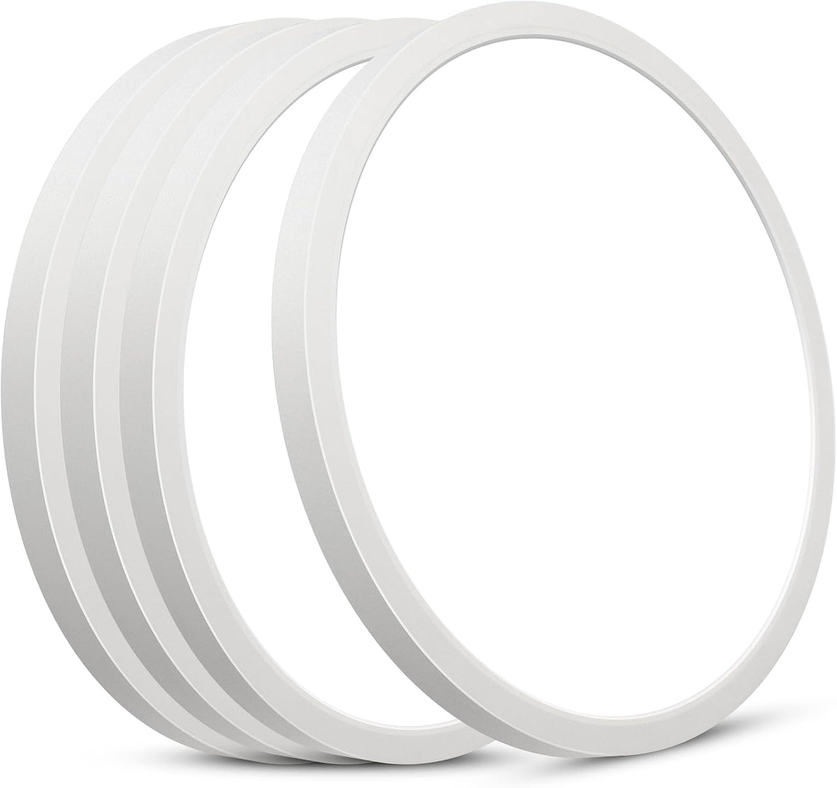 SunRider 4-Pack LED Flush Mount Ceiling Light Fixture, 6000K Cool White