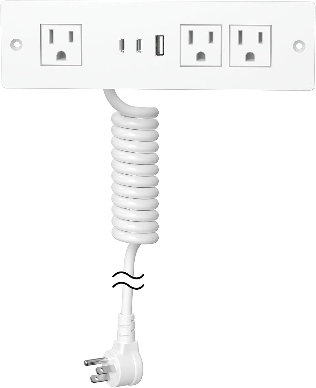 Furniture Drawer Outlet, Recessed Power Strip