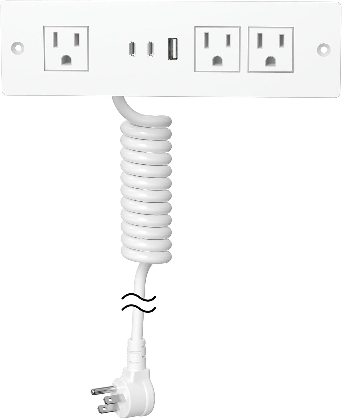 Furniture Drawer Outlet, Recessed Power Strip