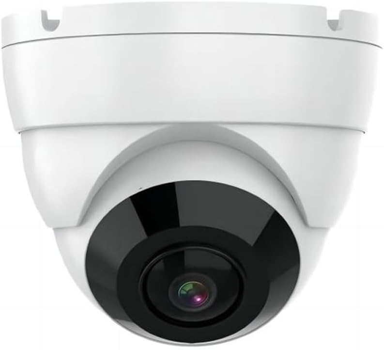 1080P 2MP 180 Degree Wide Angle Analog Coax BNC Dome Security Camera HD-TVI/CVI/AHD/960H Analog 4 in 1 Super Hybrid HD CCTV Surveillance 1.8mm Fisheye Lens Outdoor/Indoor IR Day&Night Vision