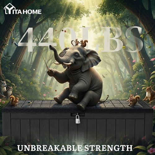 YITAHOME 134 Gallon Large Deck Box