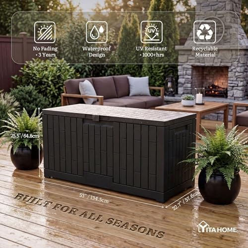 YITAHOME Large Outdoor Storage Box
