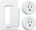 Zoiinet Remote Control Outlet Plug Switch, Buckle Design & Removable Wireless