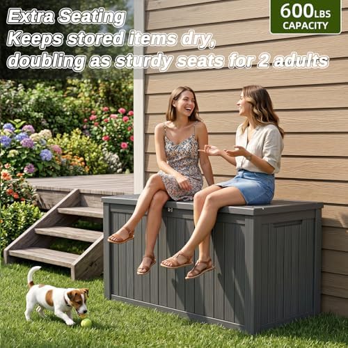 200 Gallons Outdoor Storage Deck Box