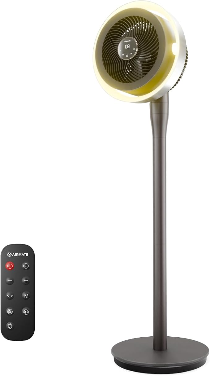 AIRMATE Standing Fan for Bedroom, Oscillating Fan