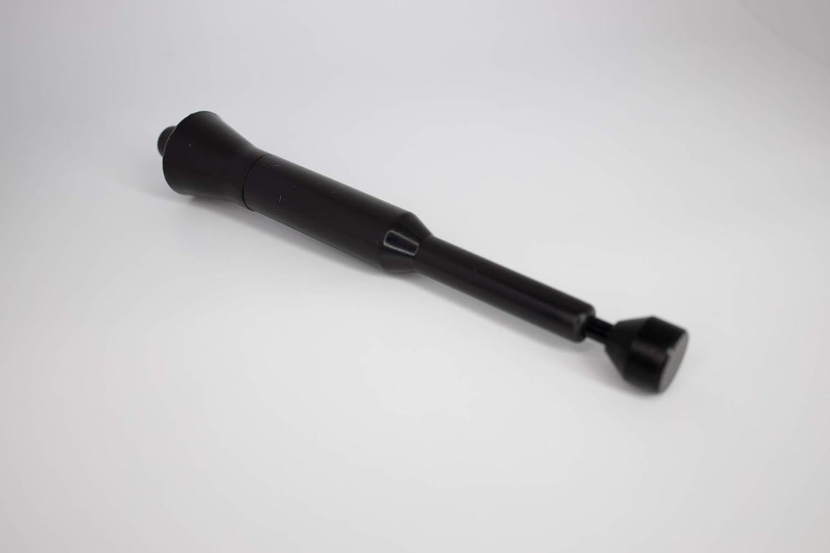 taction professional magnetic fingerprint brush, black (includes protective showing dimensions