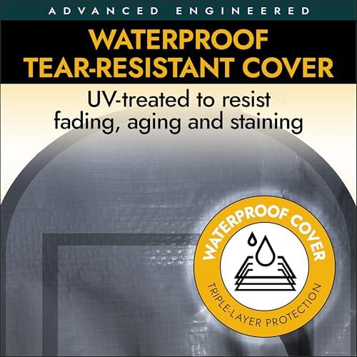 Replacement Cover kit (Frame Not Included) Peak, 8X8X8 Gray 7 OZ