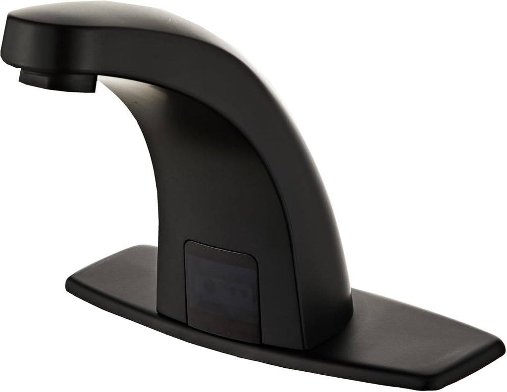 Budget-Friendly Halo Sanitary Touchless Faucet, Matte Black