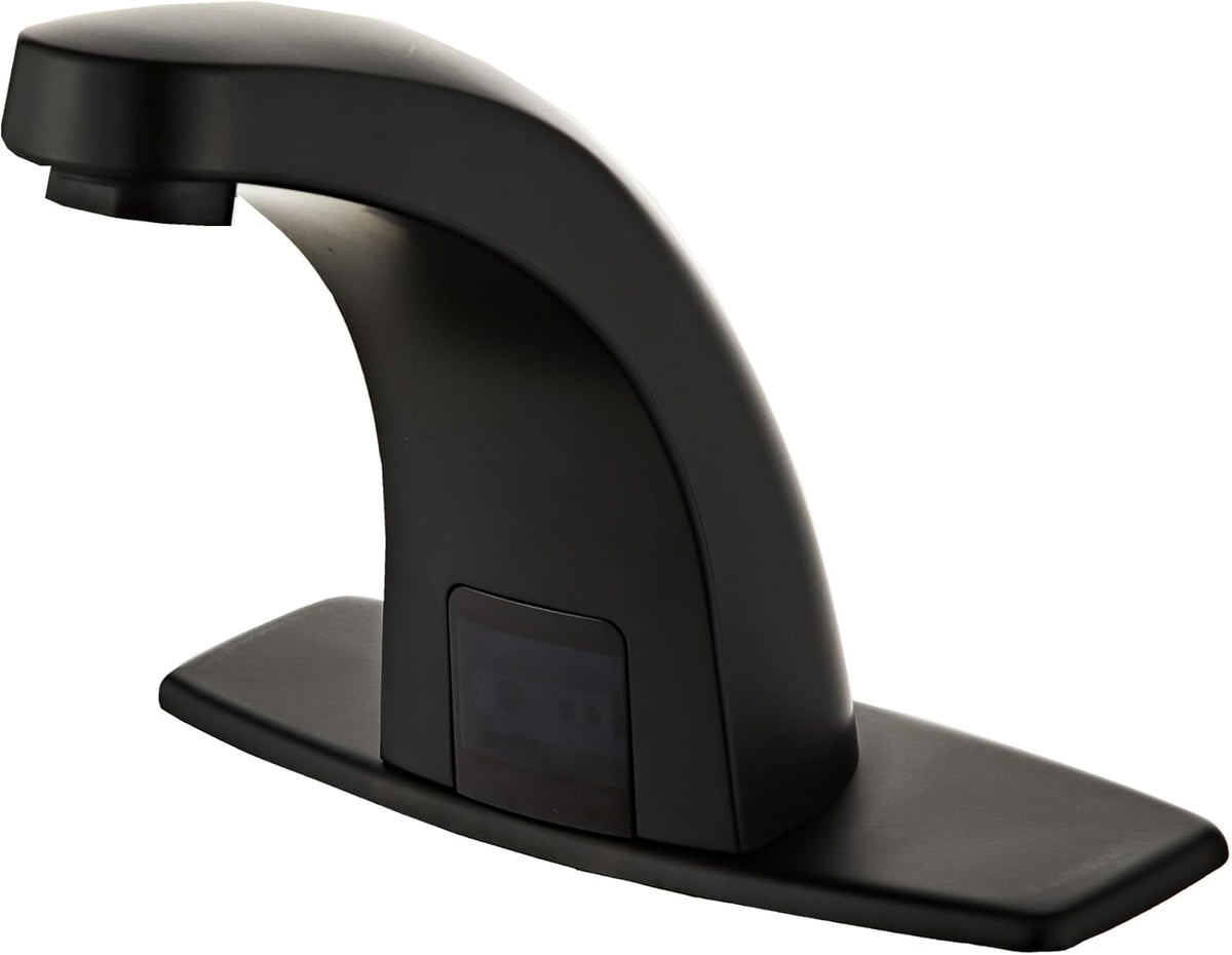 Budget-Friendly Halo Sanitary Touchless Faucet, Matte Black