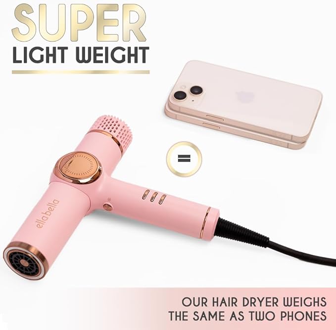 ELLA BELLA® Professional Ionic Hair Dryer
