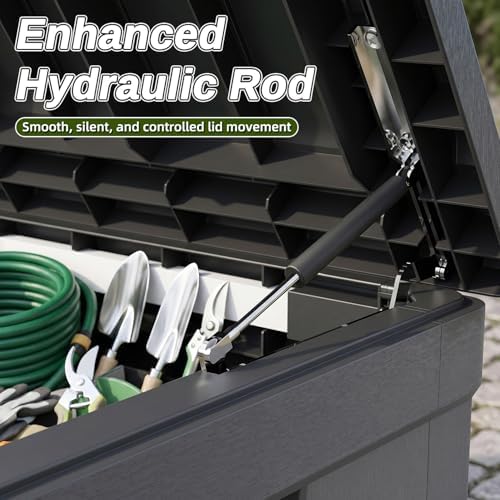 270 Gallons Outdoor Storage Deck Box