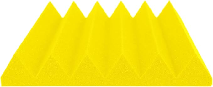 Foam Factory Inc 24 Pack Color Acoustic Foam Panel Studio Soundproofing Wedge