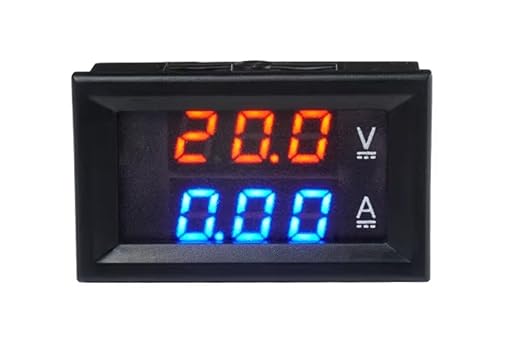 Taidacent Modbus RTU Power Monitor Energy Meter DC Voltage Current Meter