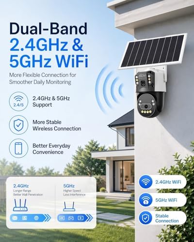 jidetech solar aov dual lens ptz security camera showing dimensions