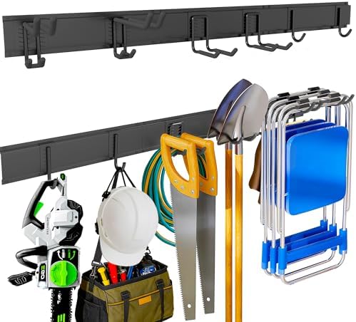 Ultrawall Garden Tool Organizer, 48 Inch Garage Tool Organizer Wall Mount
