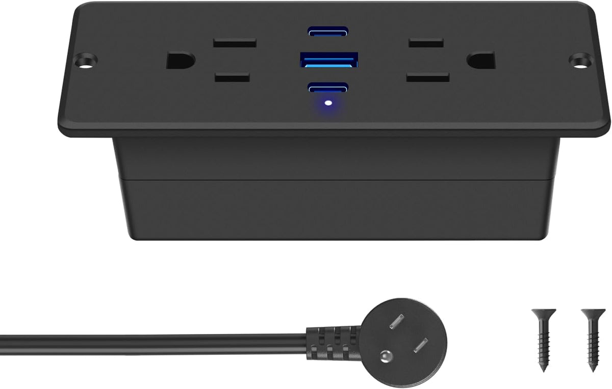 CCCEI Recessed Power Strip