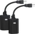 Minoston Outdoor Smart Plug, WiFi Outlet, IP65 Weatherproof, Compatible (2 Pack)