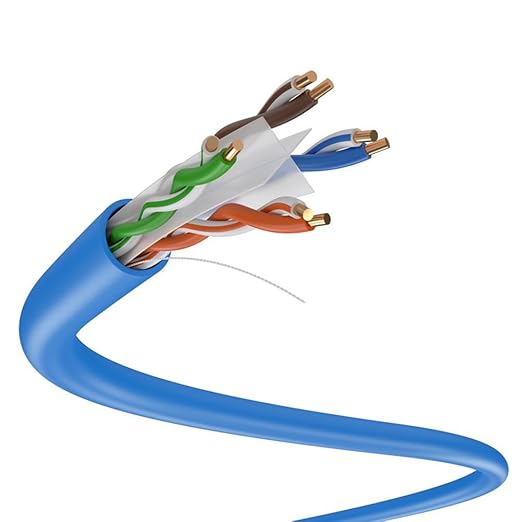 Dripstone CAT6 Ethernet Cable 1000ft Bulk Network LAN Wire 23AWG Solid CCA UTP