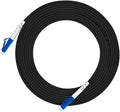 Jeirdus 75M LC to LC Outdoor Armored Simplex 9/125 SM Fiber Optic Cable Jumper