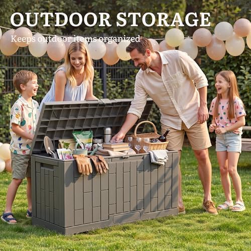 YITAHOME 60 Gallon Outdoor Storage Box