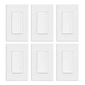 ELEGRP Dimmer Switch, Digital Dimmer Light Switch (6 Pack)