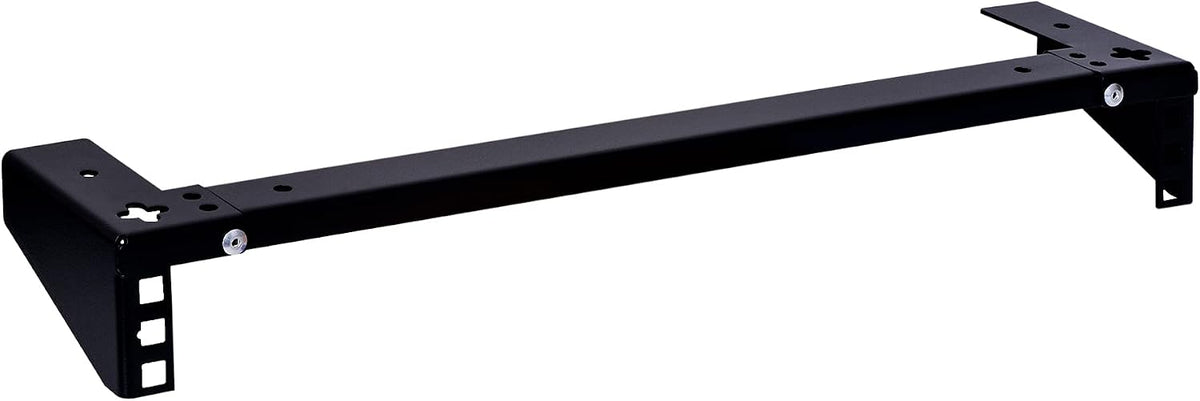 rackpath 1u vertical wall mount rack - heavy showing dimensions