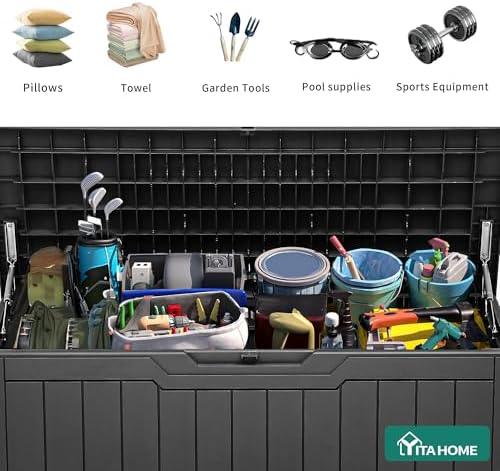 YITAHOME 80 Gallon Outdoor Storage Box