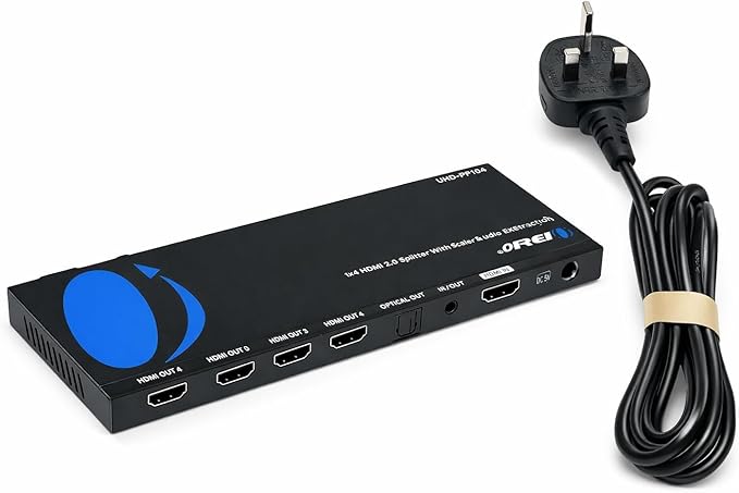 OREI 1x4 2.0 HDMI Splitter