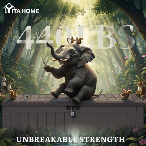 YITAHOME 134 Gallon Large Deck Box