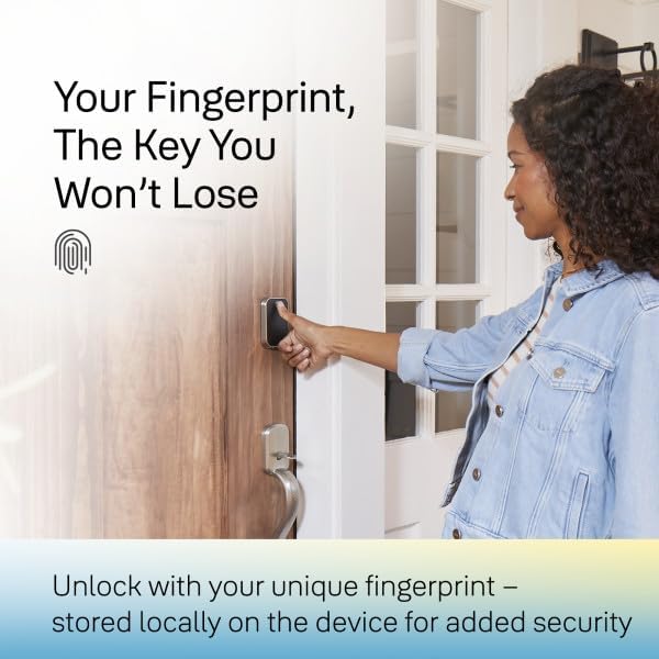 Yale Assure Lock 2 Touch Deadbolt, Black Suede Keyed Smart Entry Door Lock with Valdosta Lever and Wi-Fi Connected Touchscreen Keypad and Fingerprint Scanner for Code Entry, B-YRD420-F-WF1-VL-BSP