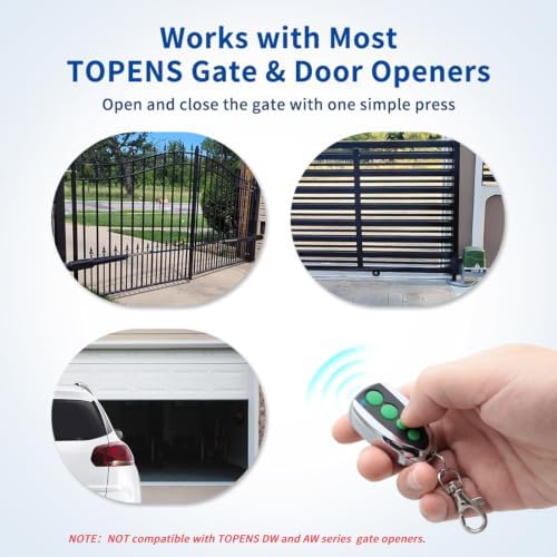 topens m12 remote control transmitter, side view
