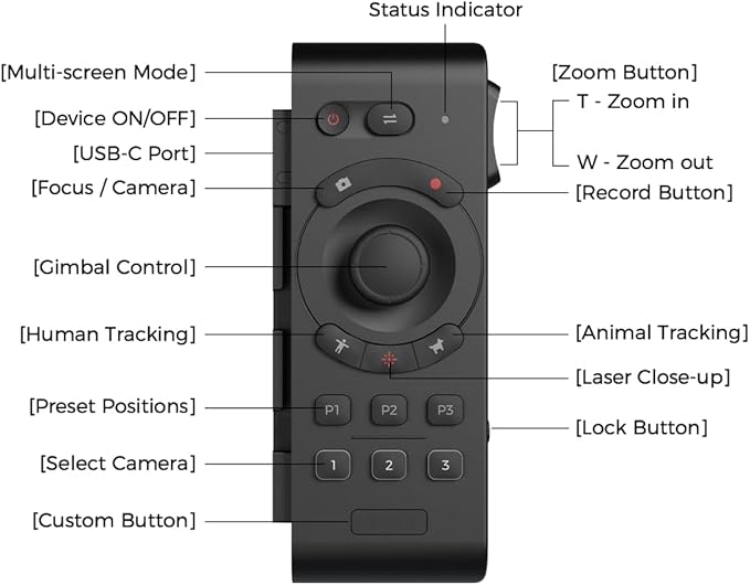 OBSBOT Tail Air & Smart Remote Combo, Streaming Camera