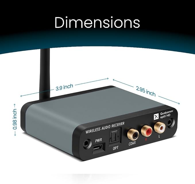 BLT-HD LDAC/aptX HD Bluetooth 5.1 Hi-Fi Receiver