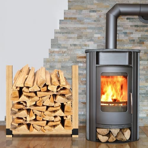 Firewood Log Storage Holder 8 Pack,Firewood Rack Brackets