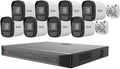 REVO America Ultra 16 Ch. 2TB HDD IP NVR Video Surveillance System, 8 x 4MP IP Bullet Cameras - Remote Access via Smart Phone, Tablet, PC & MAC, Black (nvr) & Cameras (White) (RU162ABNDL-1)