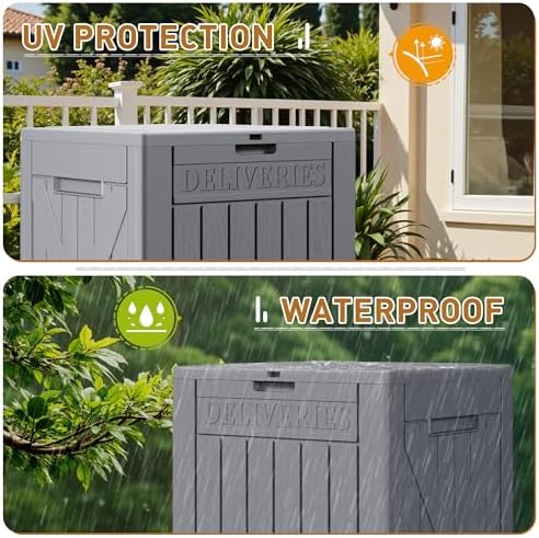 Devoko 48 Gallon Package Delivery Box Outdoor Secure Lockable