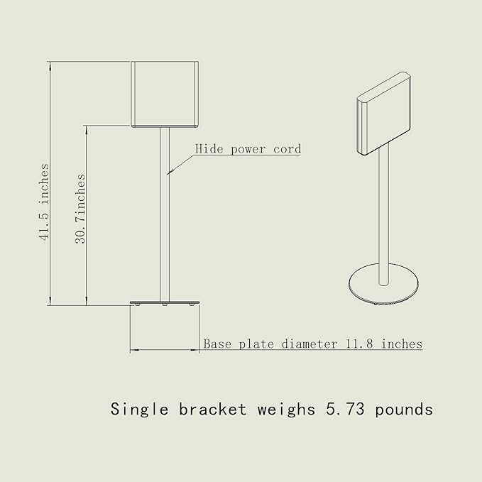 ZGOUO Floor Stand Compatible