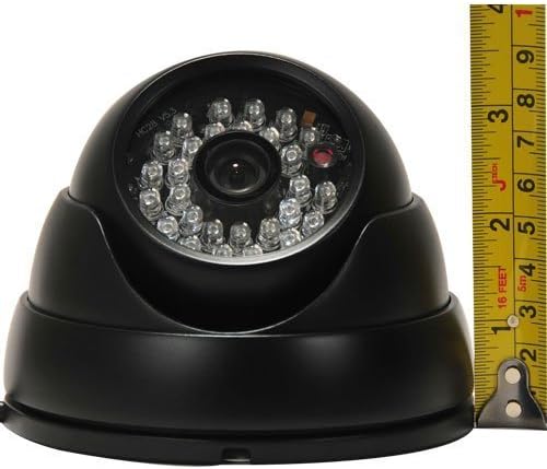 videosecu 700tvl day night outdoor security camera vandal, close-up detail