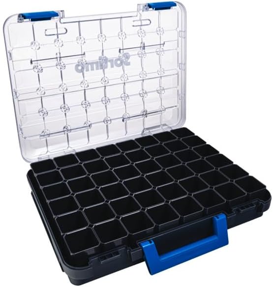 t-boxx 320 screw, nail, nut organizer with 48, close-up detail