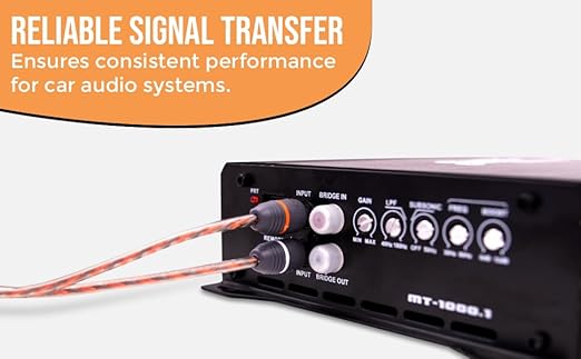 Elite Audio Premium 0 Gauge CCA Amplifier Installation Wiring Amp Kit, 3600