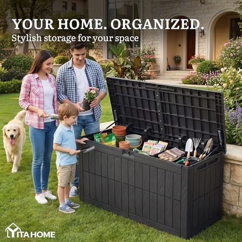 YITAHOME 110 Gallon Outdoor Deck Box