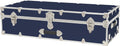 Rhino Trunk & Case Trundle Home Storage & College Trunk - 44”x20”x12” - 1500+ lbs Capacity. USA Made Secure Under-Dorm Bed Footlocker for Clothes and Food, and Underbed Shoe Storage Box