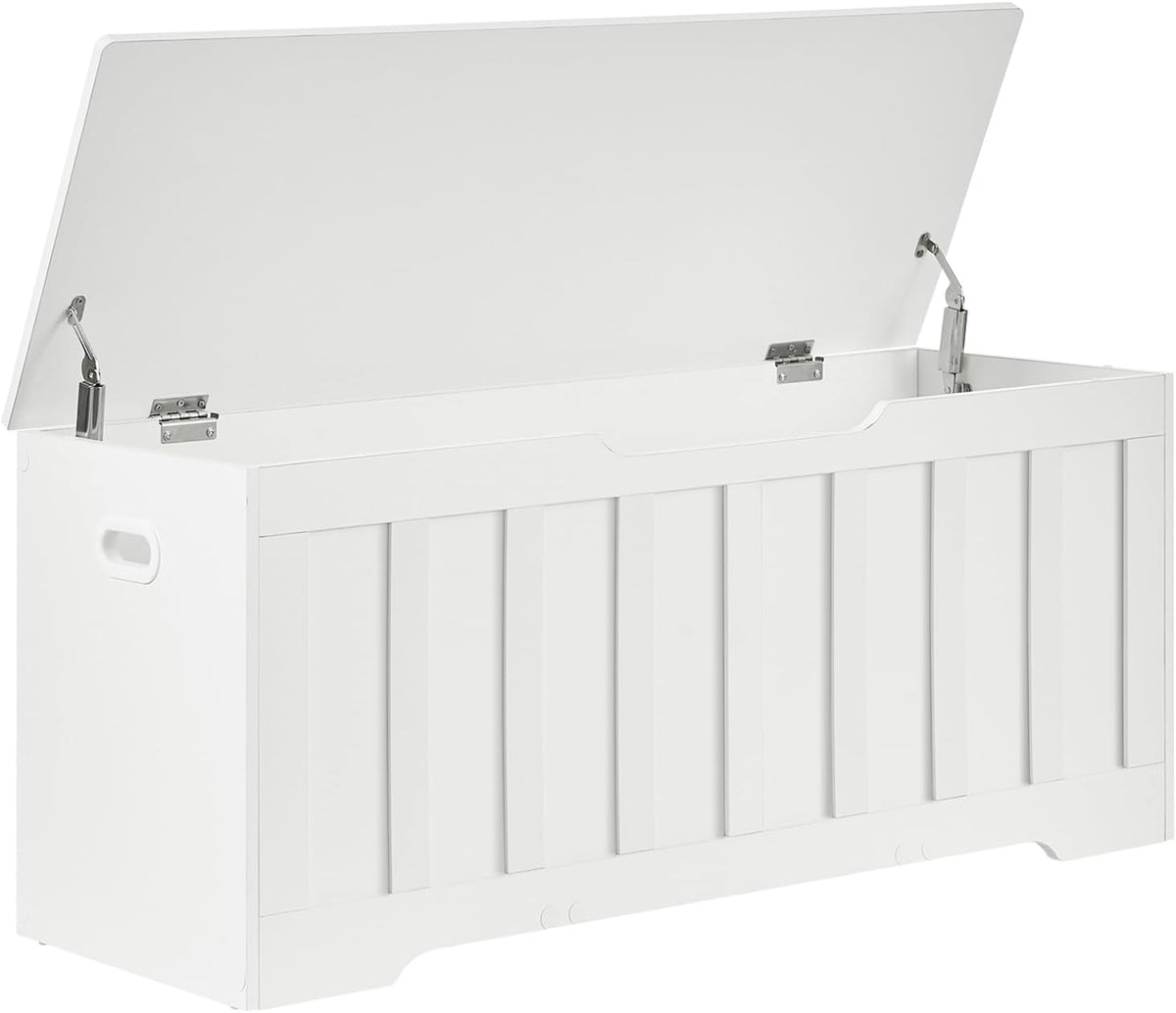 VANKILEY 43.3" Storage Chest Extra Large, Storage Bench.(White)