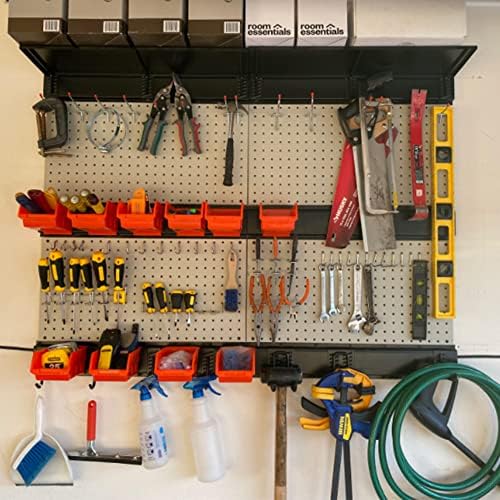 Ultrawall Metal Pegboard Wall Panels, Peg Boards for Garage Tool Storage