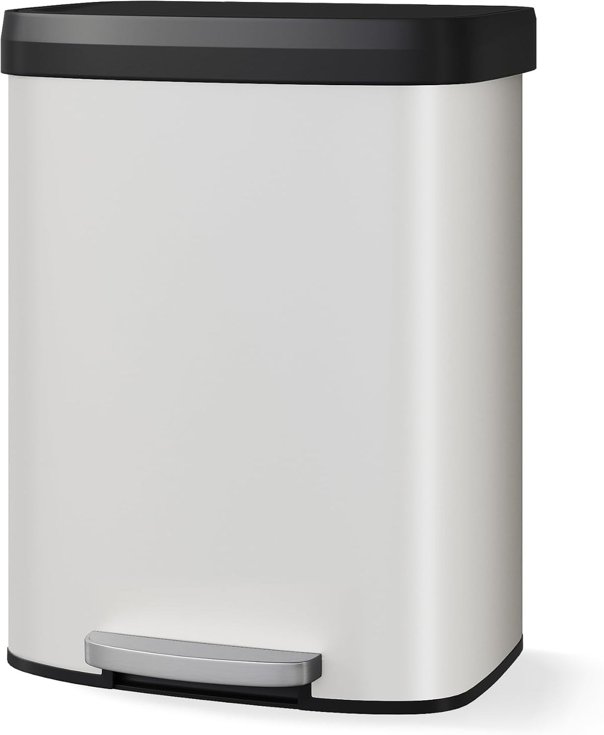Garvee 16 gal / 60 L Metal Trash Can