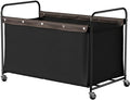 StorageWorks 135L Extra Large Storage Chest with Wheels for Living Room